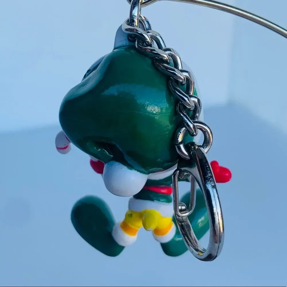 Vintage Tweety Bird Christmas Keychain